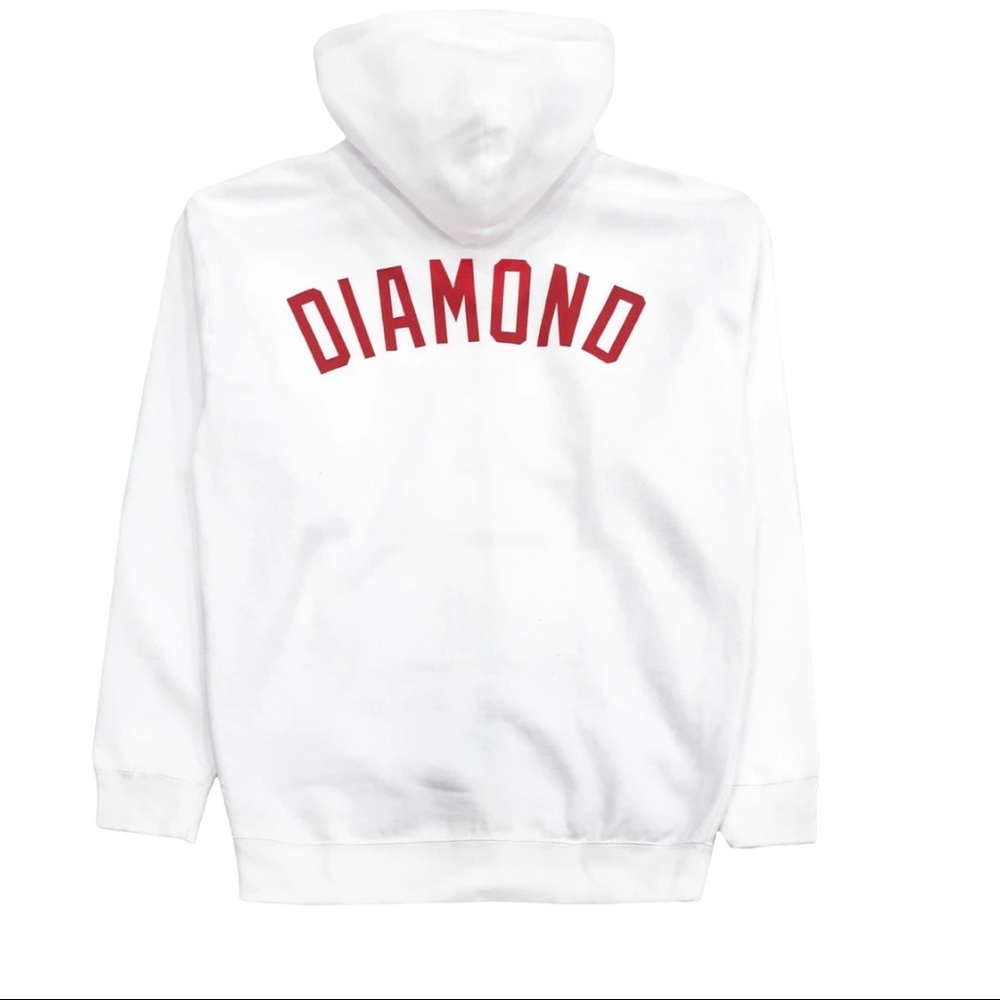Diamond Supply Co. Men's Arch Full Zip Hoodie Size Medium NWT. - Picture 2 of 2